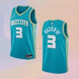 Camiseta Charlotte Hornets Terry Rozier III NO 3 Ciudad 2023-24 Verde