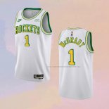 Camiseta Houston Rockets Tracy Mcgrady NO 1 Classic 2022-23 Blanco