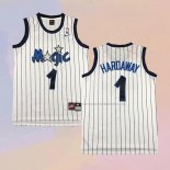 Camiseta Orlando Magic Anfernee Hardaway NO 1 Retro Blanco