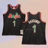 Camiseta Orlando Magic Penny Hardaway NO 1 Mitchell & Ness 1993-94 Negro