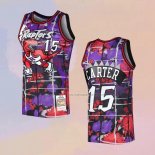 Camiseta Toronto Raptors Vince Carter NO 15 Mitchell & Ness Lunar New Year Violeta