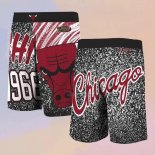 Pantalone Chicago Bulls Mitchell & Ness 1966 Negro