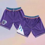 Pantalone Utah Jazz Hardwood Classics Violeta