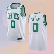 Camiseta Boston Celtics Jayson Tatum NO 0 Association 2017-18 Blanco