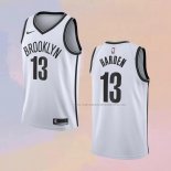 Camiseta Brooklyn Nets James Harden NO 13 Association 2020 Blanco