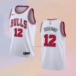 Camiseta Chicago Bulls Ayo Dosunmu NO 12 Association 2021 Blanco