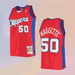 Camiseta Los Angeles Clippers Corey Maggette NO 50 Mitchell & Ness 2004-05 Rojo