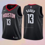 Camiseta Nino Houston Rockets James Harden NO 13 2017-18 Negro