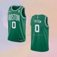 Camiseta Boston Celtics Jayson Tatum NO 0 Icon 2021-22 Verde