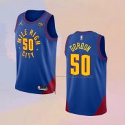 Camiseta Denver Nuggets Aaron Gordon NO 50 Statement 2022-23 Azul