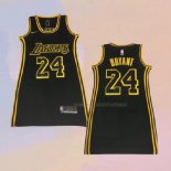 Camiseta Mujer Los Angeles Lakers Kobe Bryant NO 24 Negro