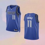 Camiseta Nino Dallas Mavericks Kyrie Irving NO 11 Icon 2022-23 Azul