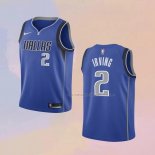 Camiseta Nino Dallas Mavericks Kyrie Irving NO 2 Icon 2022-23 Azul