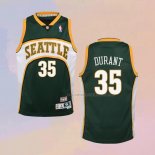 Camiseta Nino Seattle SuperSonics Kevin Durant NO 35 Mitchell & Ness 2007-08 Verde