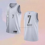 Camiseta Oklahoma City Thunder Darius Bazley NO 7 Ciudad 2021-22 Blanco