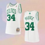 Camiseta Boston Celtics Paul Pierce NO 34 Mitchell & Ness 2007-08 Blanco