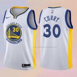 Camiseta Nino Golden State Warriors Stephen Curry NO 30 Blanco