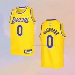 Camiseta Nino Los Angeles Lakers Russell Westbrook NO 0 Icon 2022-23 Amarillo