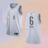 Camiseta Oklahoma City Thunder Gabriel Deck NO 6 Ciudad 2021-22 Blanco