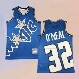 Camiseta Orlando Magic Shaquille O'neal NO 32 Mitchell & Ness Big Face Azul