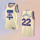 Camiseta Philadelphia 76ers Matisse Thybulle NO 22 Earned 2020-21 Crema