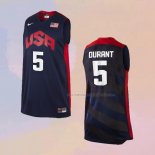 Camiseta USA 2012 Kevin Durant NO 5 Negro