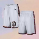 Pantalone Brooklyn Nets Ciudad Edition Blanco