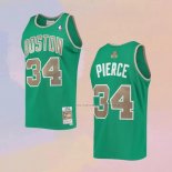 Camiseta Boston Celtics Paul Pierce NO 34 Mitchell & Ness 2007-08 Verde