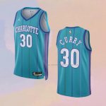 Camiseta Charlotte Hornets Dell Curry NO 30 Classic 2023-24 Verde