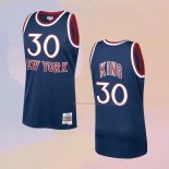 Camiseta New York Knicks Bernard King NO 30 Mitchell & Ness 1982-83 Azul