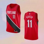 Camiseta Portland Trail Blazers Enes Kanter NO 11 Statement Rojo