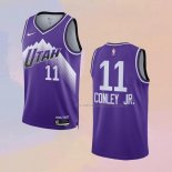 Camiseta Utah Jazz Kris Dunn NO 11 Ciudad 2023-24 Violeta