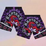 Pantalone Toronto Raptors Mitchell & Ness Negro Violeta