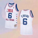 Camiseta All Star 1985 Julius Erving NO 6 Blanco
