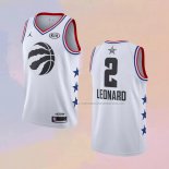 Camiseta All Star 2019 Toronto Raptors Kawhi Leonard NO 2 Blanco