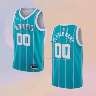 Camiseta Charlotte Hornets Personalizada Icon 2020-21 Verde