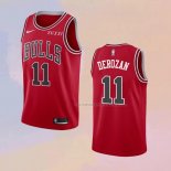 Camiseta Chicago Bulls Demar Derozan NO 11 Icon 2021-22 Rojo