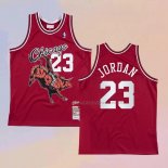 Camiseta Chicago Bulls Michael Jordan NO 23 Juic Wrld X BR Rojo