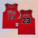 Camiseta Chicago Bulls Michael Jordan NO 23 Mitchell & Ness 1997-98 Rojo2