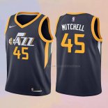Camiseta Nino Utah Jazz Donovan Mitchell NO 45 Icon 2017-18 Azul