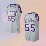 Camiseta Sacramento Kings Jason Williams NO 55 Mitchell & Ness 2000-01 Gris