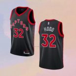 Camiseta Toronto Raptors Rodney Hood NO 32 Statement 2020-21 Negro