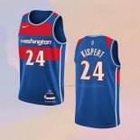 Camiseta Washington Wizards Corey Kispert NO 24 Ciudad 2021-22 Azul