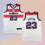 Camiseta Washington Wizards Michael Jordan NO 23 Retro Blanco2
