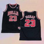 Camiseta Chicago Bulls Michael Jordan NO 23 Retro Negro2