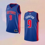 Camiseta Detroit Pistons Ausar Thompson NO 9 Icon Azul