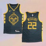 Camiseta Golden State Warriors Andrew Wiggins NO 22 Ciudad 2018-19 Azul