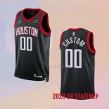Camiseta Houston Rockets Personalizada Statement 2023-24 Negro