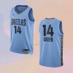 Camiseta Memphis Grizzlies Danny Green NO 14 Statement 2022-23 Azul