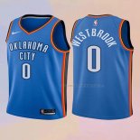 Camiseta Nino Oklahoma City Thunder Russell Westbrook NO 0 Icon 2017-18 Azul